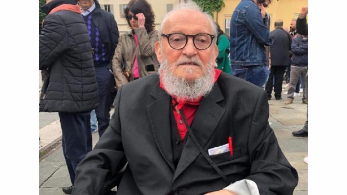 Giget Mistrali, il decano dei loggionisti: &laquo;Qui per mio padre, deportato a Dachau&raquo;