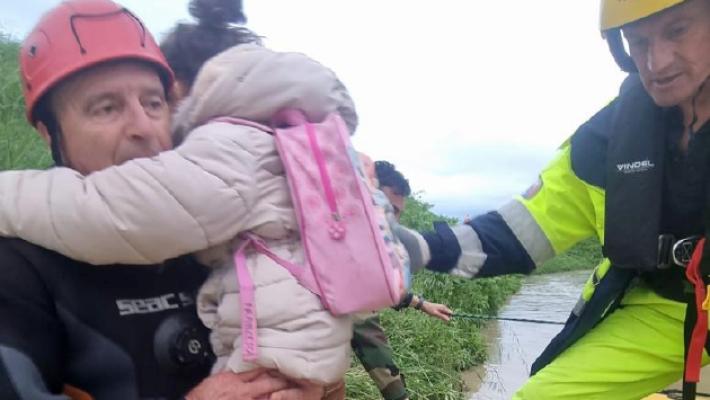 Quegli &laquo;angeli&nbsp;&nbsp;&nbsp;&nbsp;&raquo; arrivati sul gommone