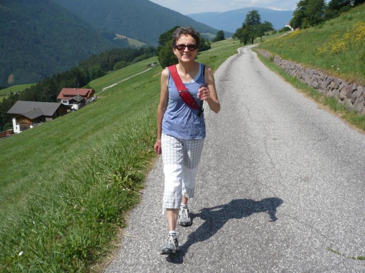 Marina Bersani, i fiori la sua passione