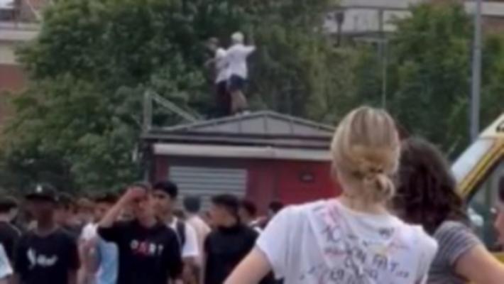 Musica, uova, farina: ma per alcuni ragazzi la festa di fine scuola finisce in caserma