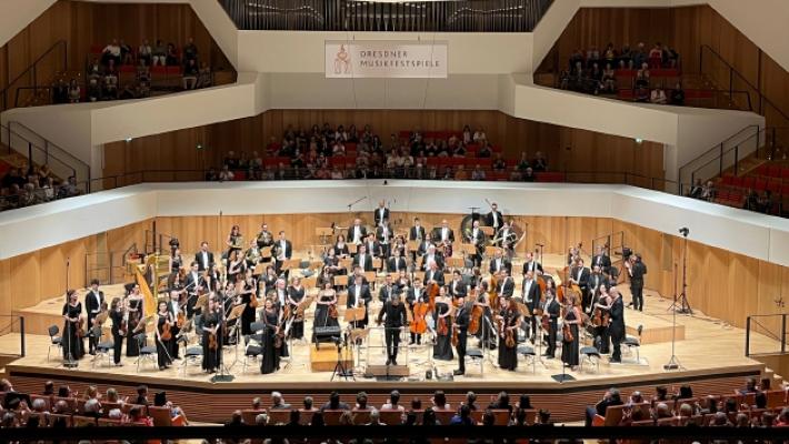 Ovazione per la Toscanini a Dresda