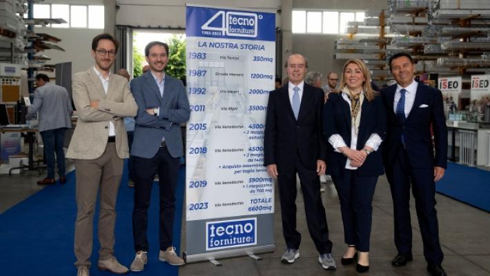 Tecno Forniture: i 40 anni di attivit&agrave; dell'azienda
