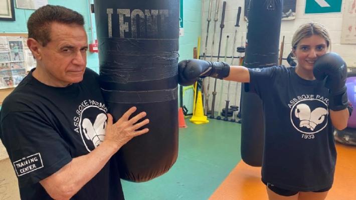 &laquo;Per ora combatto, poi voglio insegnare boxe&raquo;, parola di Miriana Pucci