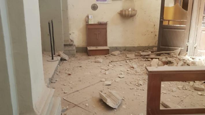 San Bartolomeo, il tetto crolla: brutta sorpresa a Casalbarbato