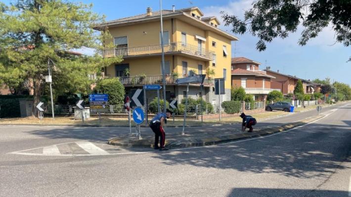 Colorno, rovina a terra con la moto: &egrave; grave