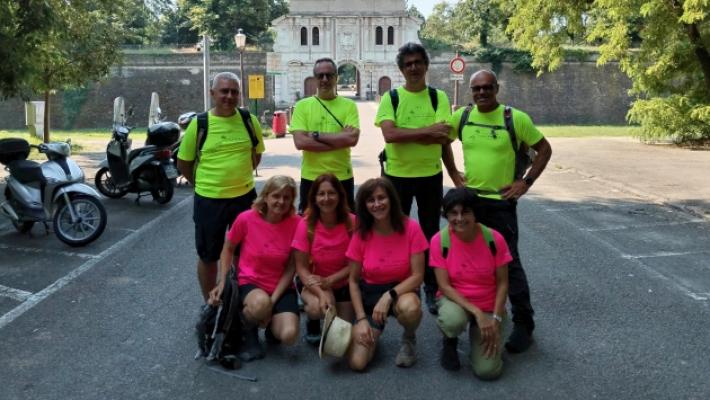 In cammino dalla Cittadella sino al Marmagna