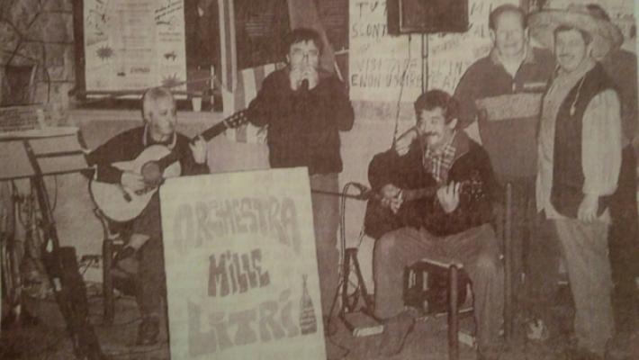 La mitica orchestra &laquo;Millelitri&raquo;: musica, gioia di vivere e il piacere del &laquo;goccetto&raquo;