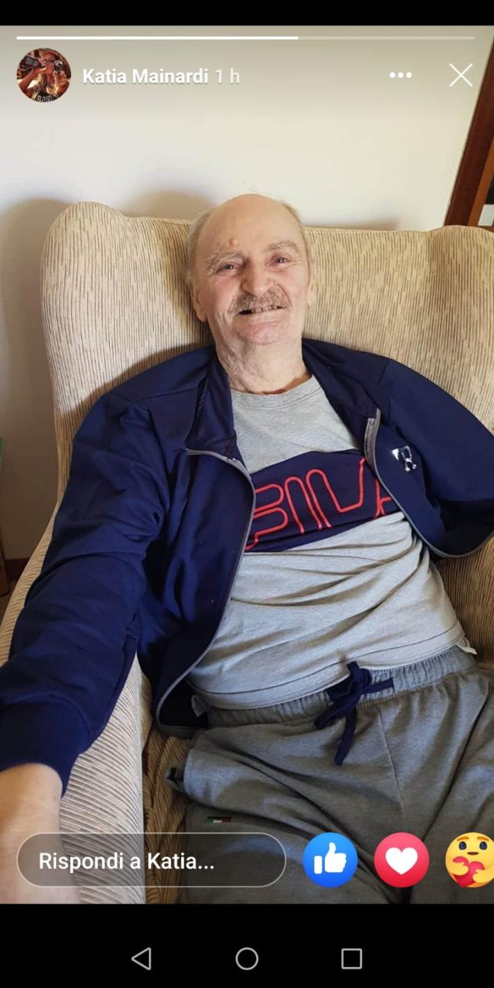 Finalmente a casa dopo quattro mesi e mezzo in ospedale