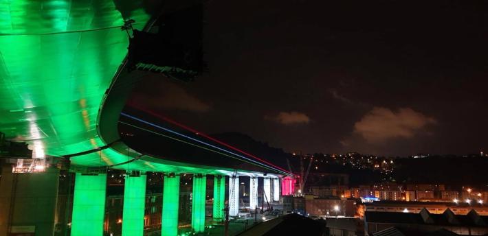 Ponte San Giorgio, l'orgoglio dei tecnici parmigiani