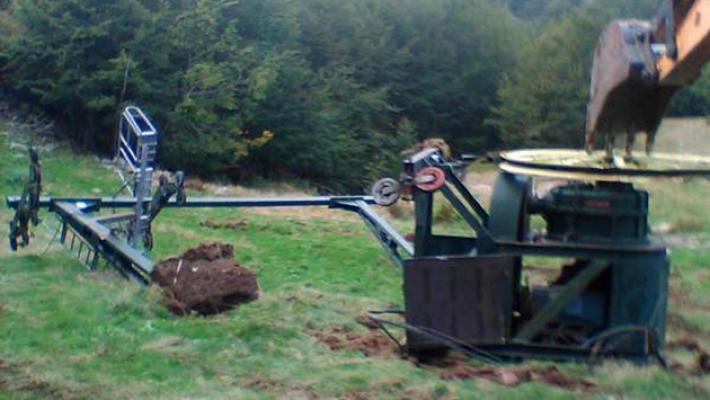 Al via al demolizione della sciovia dei Biancani a Pratospilla