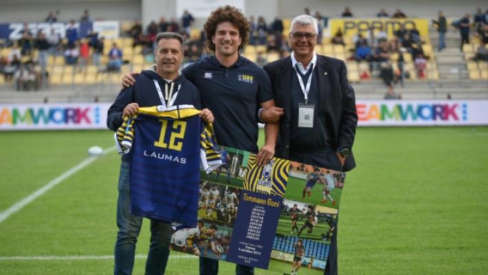 Tommaso Boni dopo 8 anni saluta le Zebre: &laquo;Vado negli Usa, ma qui mi avete scaldato il cuore&raquo;