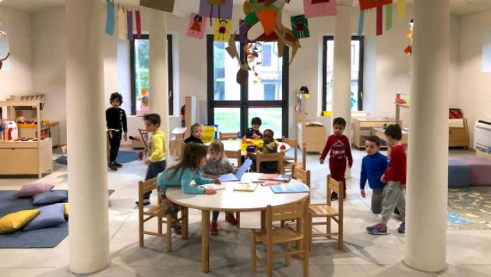 La scuola materna Monico ha ripreso le lezioni a Felegara