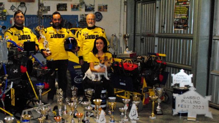 Colorno, Adorni domina il campionato di tractor pulling