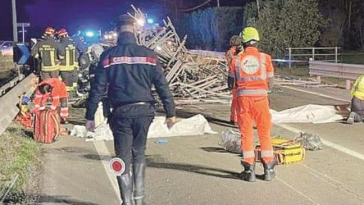 Arrestato il conducente del camion