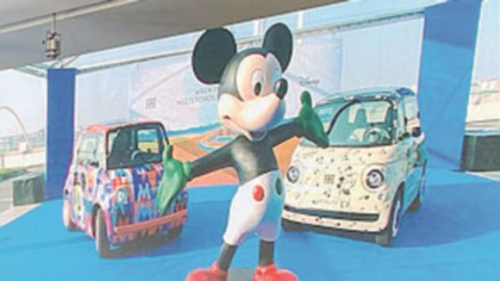 Topolino unisce Fiat e Disney