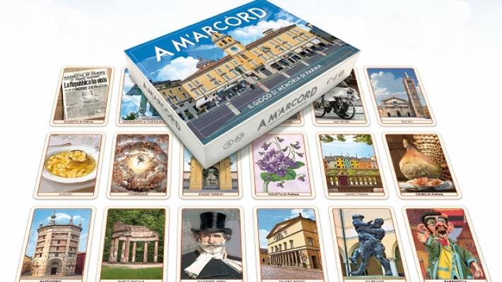 A m'arc&ograve;rd, il gioco di carte tutto dedicato a Parma