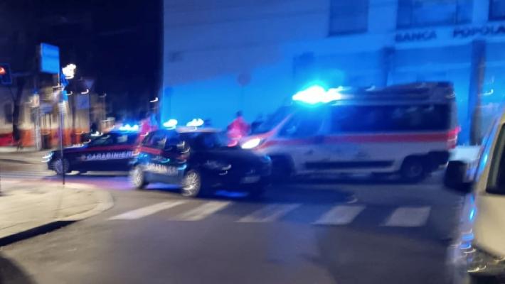 Via Garibaldi, far west la sera della vigilia