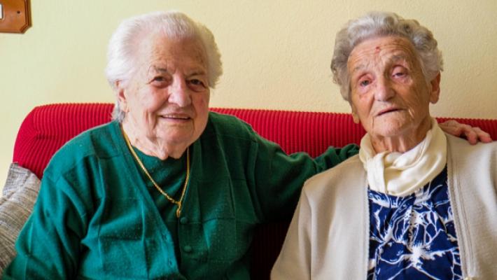 Tarsogno, Egle e Eglia amiche per 96 anni