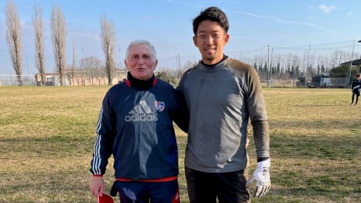 Il portiere del Giappone a &laquo;lezione&raquo; da Fulgoni