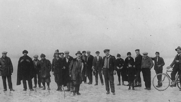 Quando il Po ghiacciava e ci si camminava sopra