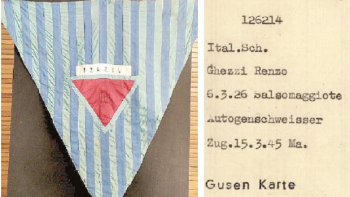 Il foulard a righe del lager era del salsese Renzo Ghezzi