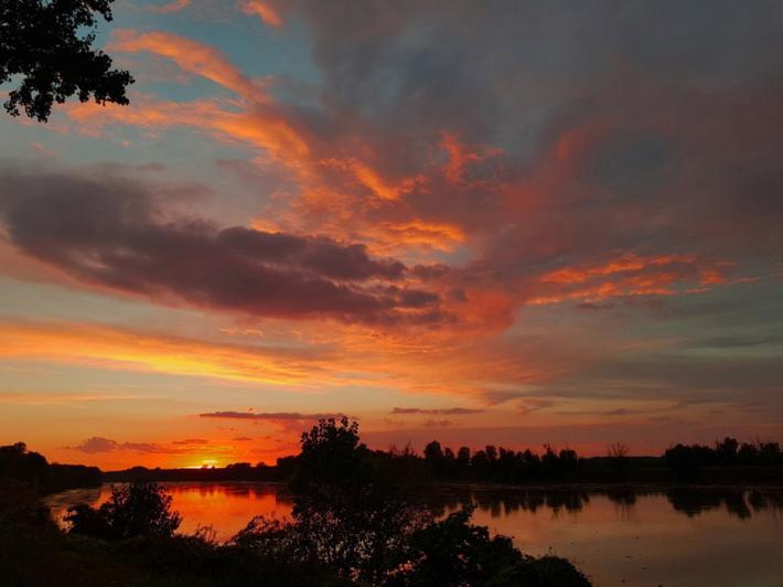 Con le piogge finisce  la magra del Po