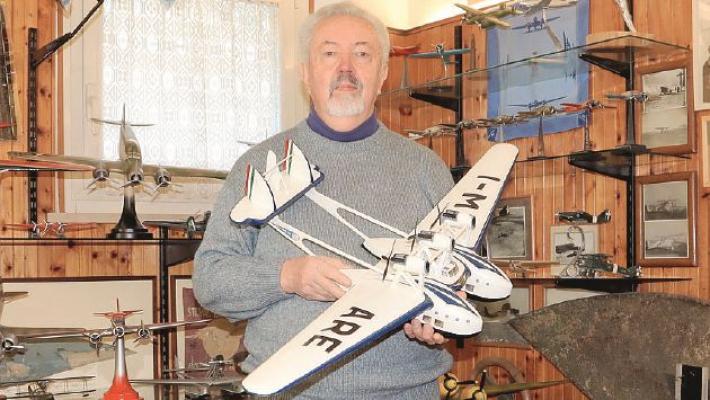 Achille Melley: decollare con la fantasia tra i cimeli dell'Aeronautica
