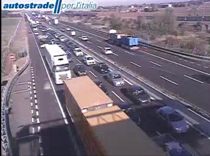 Incidente in A1: code e traffico intenso fra Fiorenzuola e Fidenza