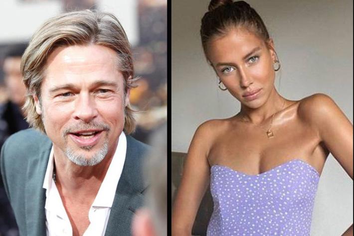 Vacanza romantica per Brad Pitt con una modella tedesca