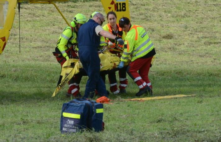 La moglie del pilota:  &laquo;Dai Giacomo, che sei un leone&raquo;