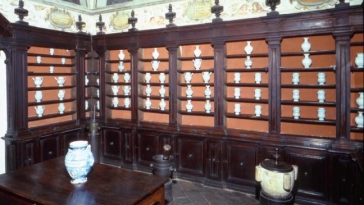 Antica Spezieria, restauro in corso. Riapertura in estate.