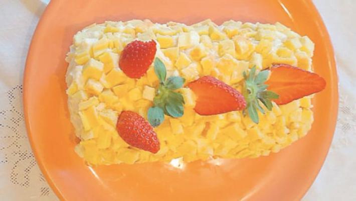 Rotolo mimosa, per tutte le donne 