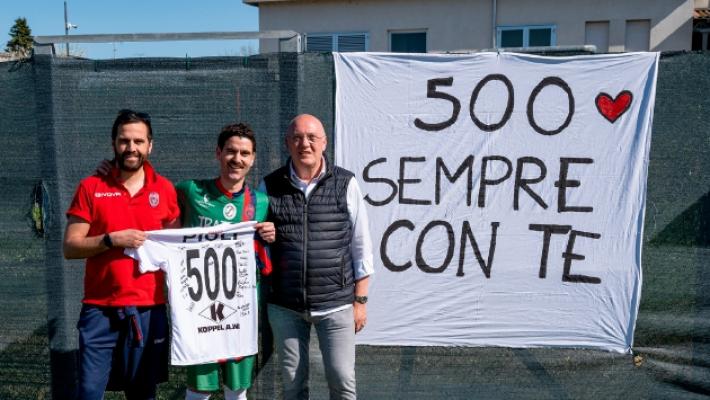 Le 500 partite nei dilettanti di Filippo Pioli: &laquo;Ci sono arrivato presto, Zio Stefano &egrave; il mio idolo&raquo;
