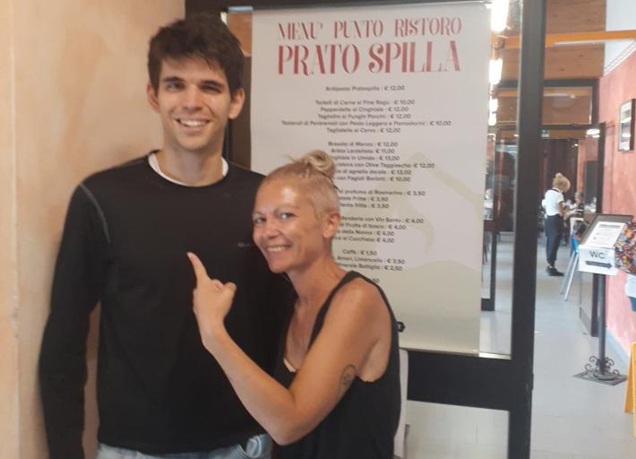 Camminata Lagdei-Pratospilla: record del giovane Cristian Greci, testando un'app