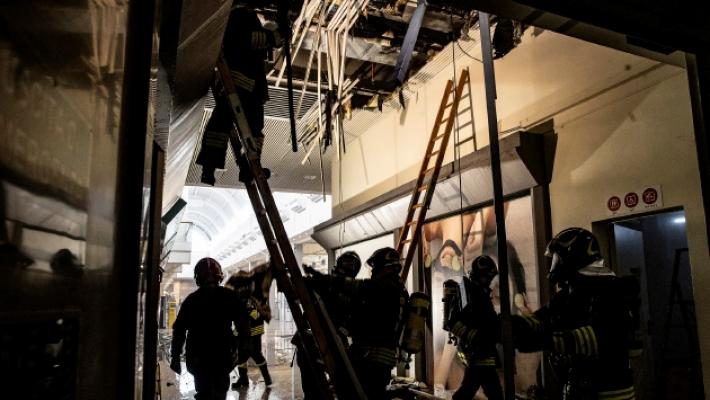 Principio d'incendio, paura al Panorama: le testimonianze del personale