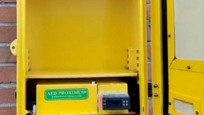 Tabiano, sparito un altro defibrillatore