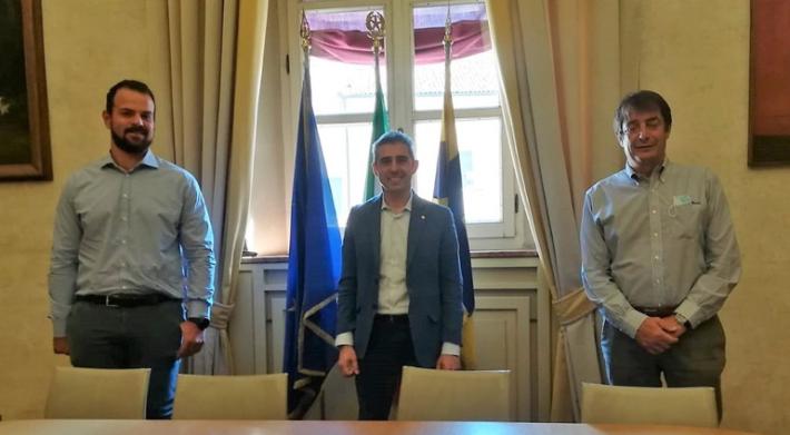 La Rugby Parma dal sindaco in vista del 90&deg; anniversario 