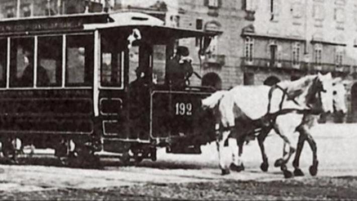 Quando i tram andavano a cavalli