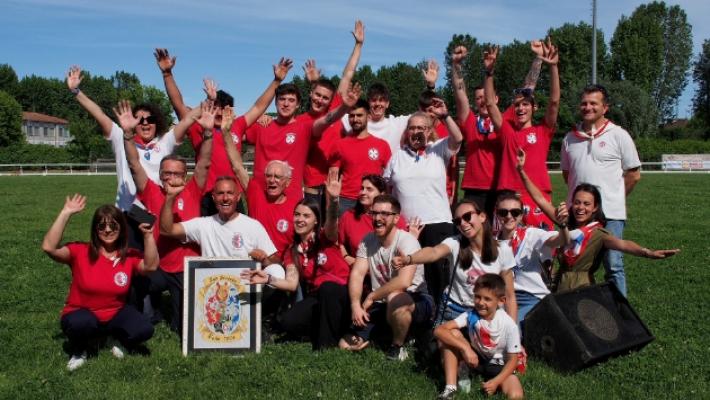 Disfida dell'aquila e del leone alla Contrada Trinit&agrave;