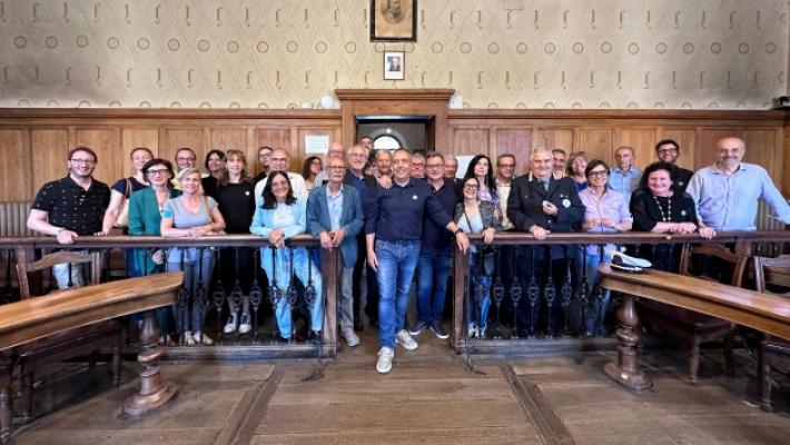 Fidenza, il commosso saluto del sindaco Massari