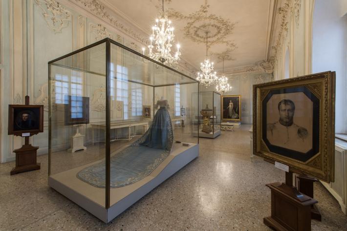 Al Glauco Lombardi con Maria Luigia e Napoleone