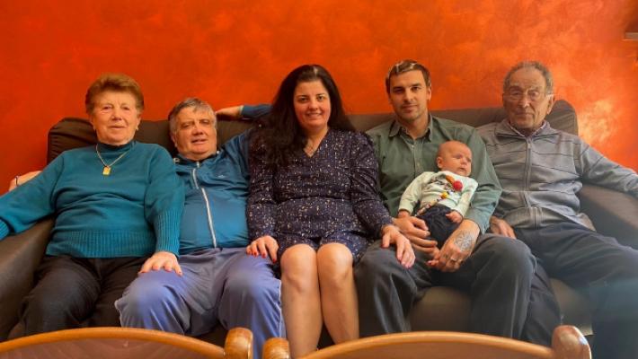 Quartiere Montanara: cinque generazioni di Silvestri sotto lo stesso tetto