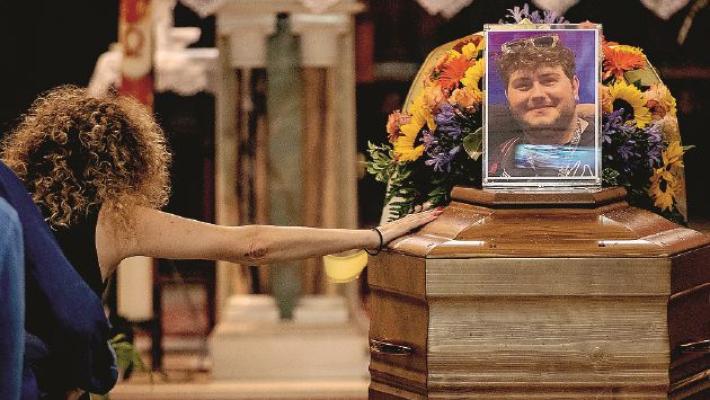 &laquo;Gabri, la terra aveva bisogno di te: sei stato un esempio&raquo;