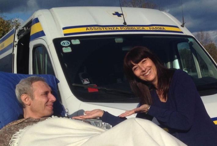 La malattia non ferma Giorgio: il suo viaggio ad Auschwitz in un documentario