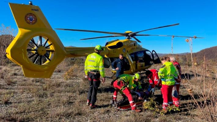 Scooter finisce in una scarpata, soccorsi mobilitati vicino a Tornolo 