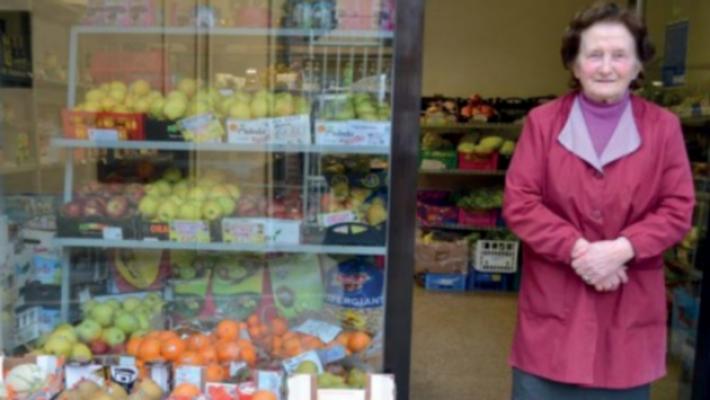 A 91 anni Ida si ferma e chiude la bottega