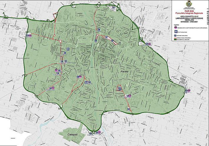 Domenica tornano le limitazioni al traffico dalle 8.30 alle 18.30 entro l'anello delle tangenziali.