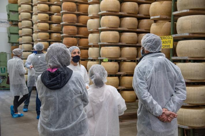 Caseifici aperti, un viaggio "dentro" una forma di Parmigiano Reggiano