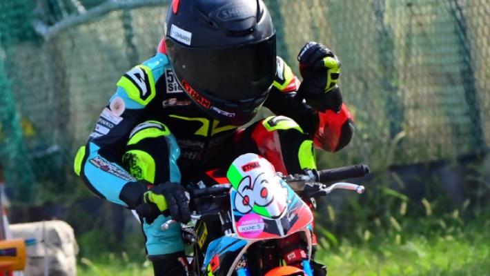 Ethan Botti campione italiano di Minimoto