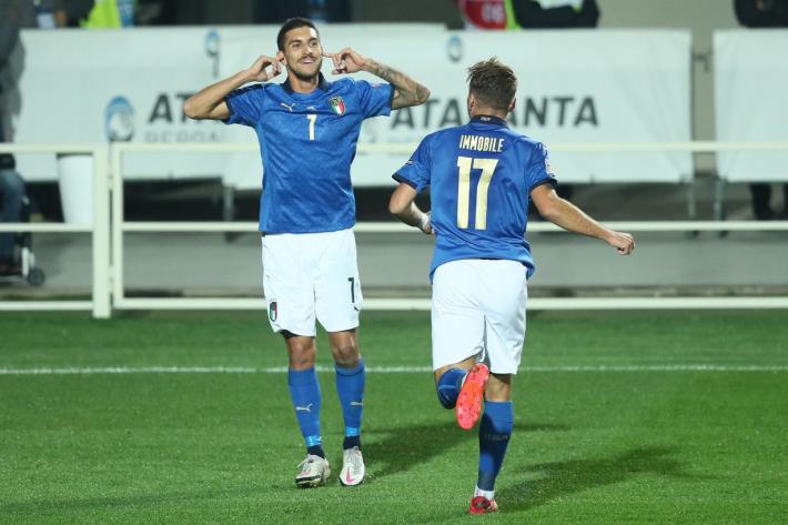 Pareggio tra Italia e Olanda a Bergamo (1-1)